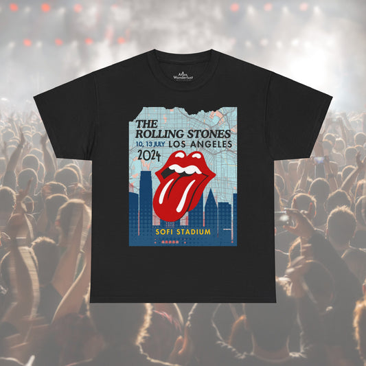 The Rolling Stones T-Shirt LA SoFi Stadium Concert Unisex Classic Fit