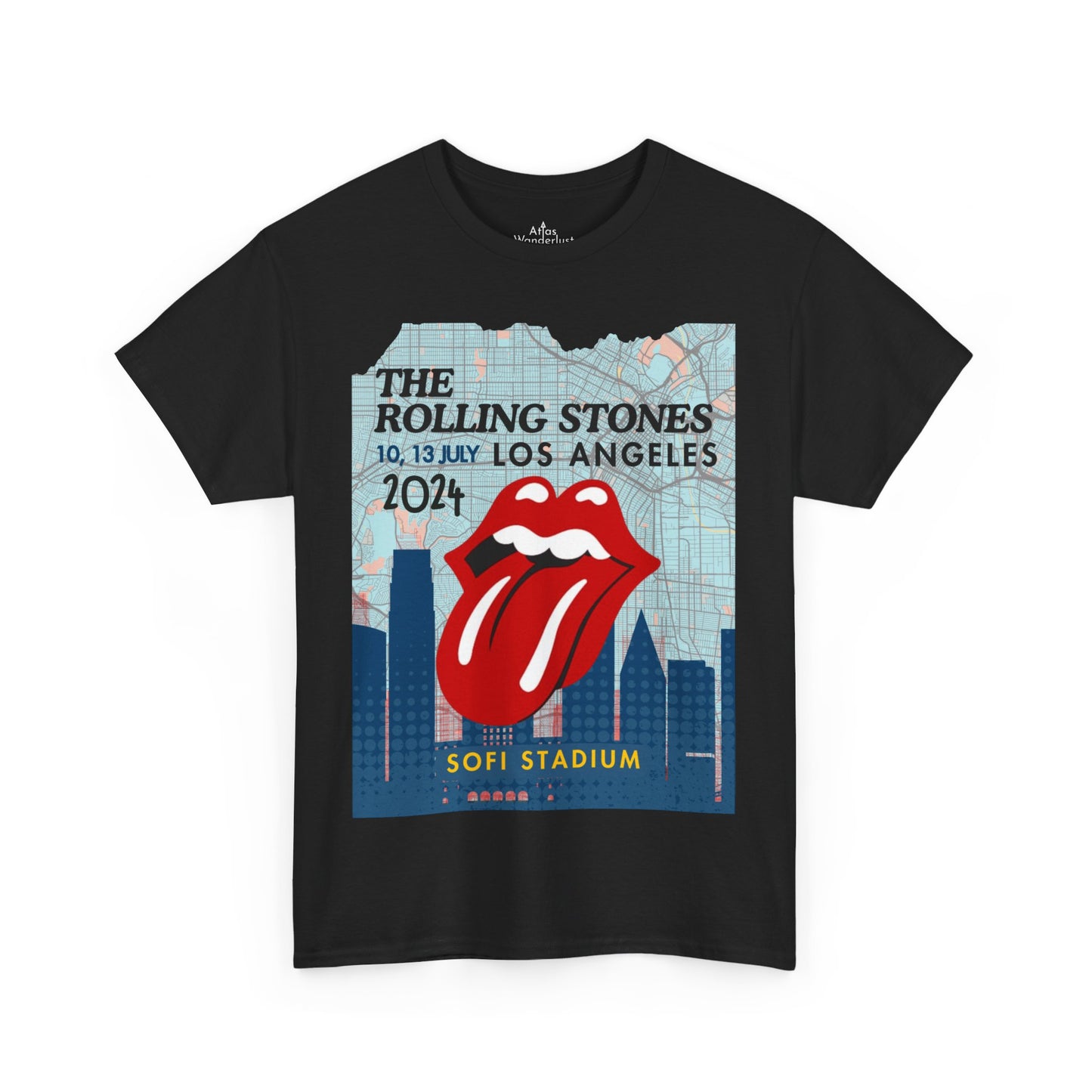 The Rolling Stones T-Shirt LA SoFi Stadium Concert Unisex Classic Fit