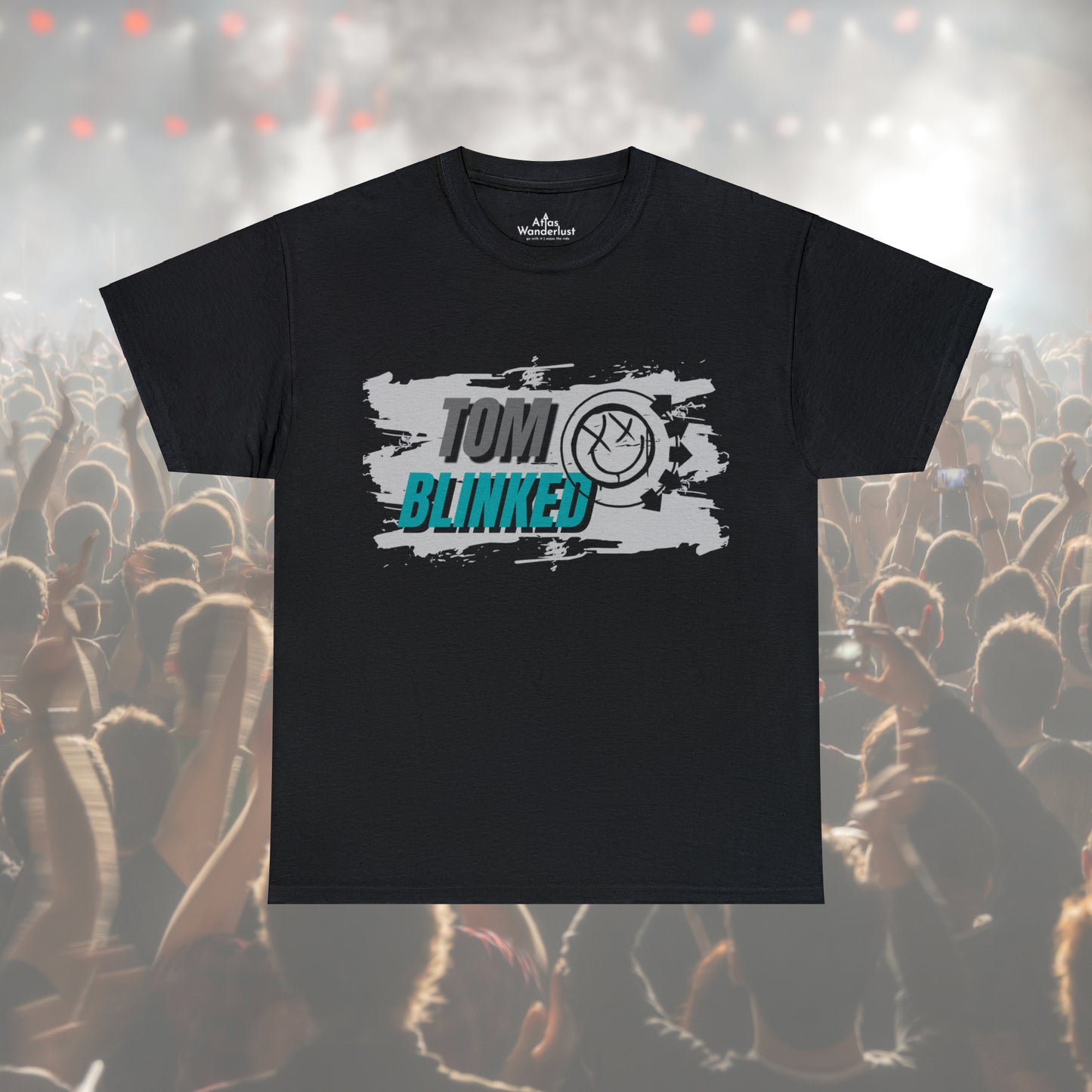 Blink 182 T-Shirt, Tom Delonge Blinked Tee