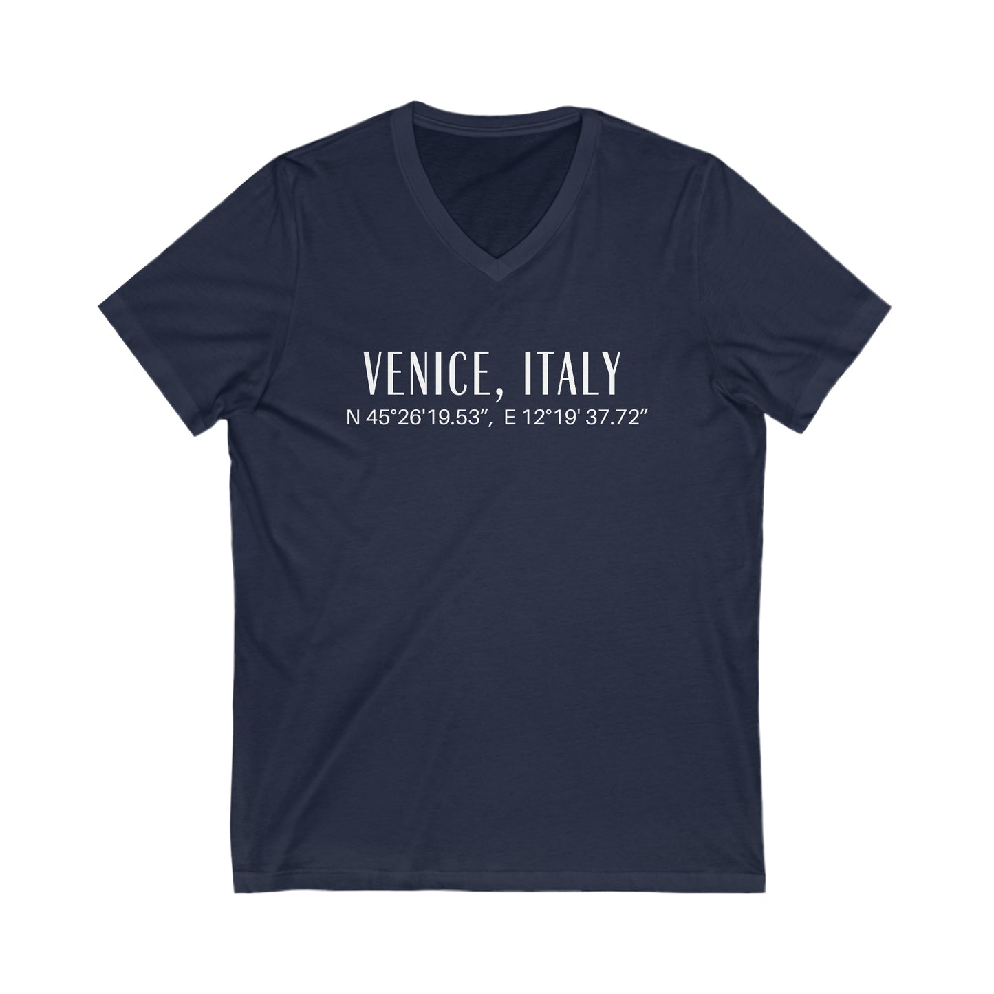 Venice, Italy Coordinates V-Tee