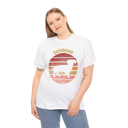Dachshund T-Shirt, Retro Wiener Dog tee