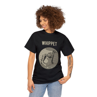 Whippet T-Shirt, World Map Tee