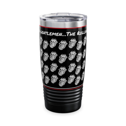 The Rolling Stones Ringneck Tumbler, 20oz Stainless Steel Glossy