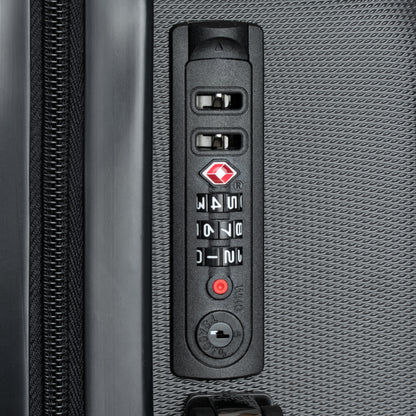 Lock detail of suitcase