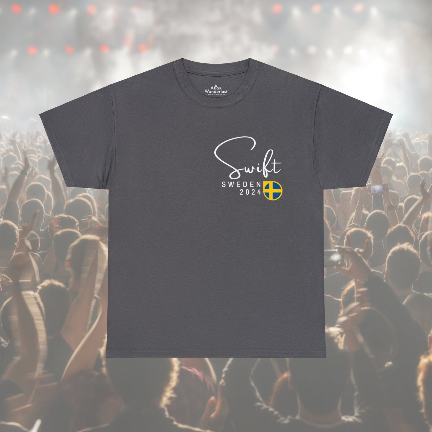 Swift Tour T-Shirt Sweden Concert Tee