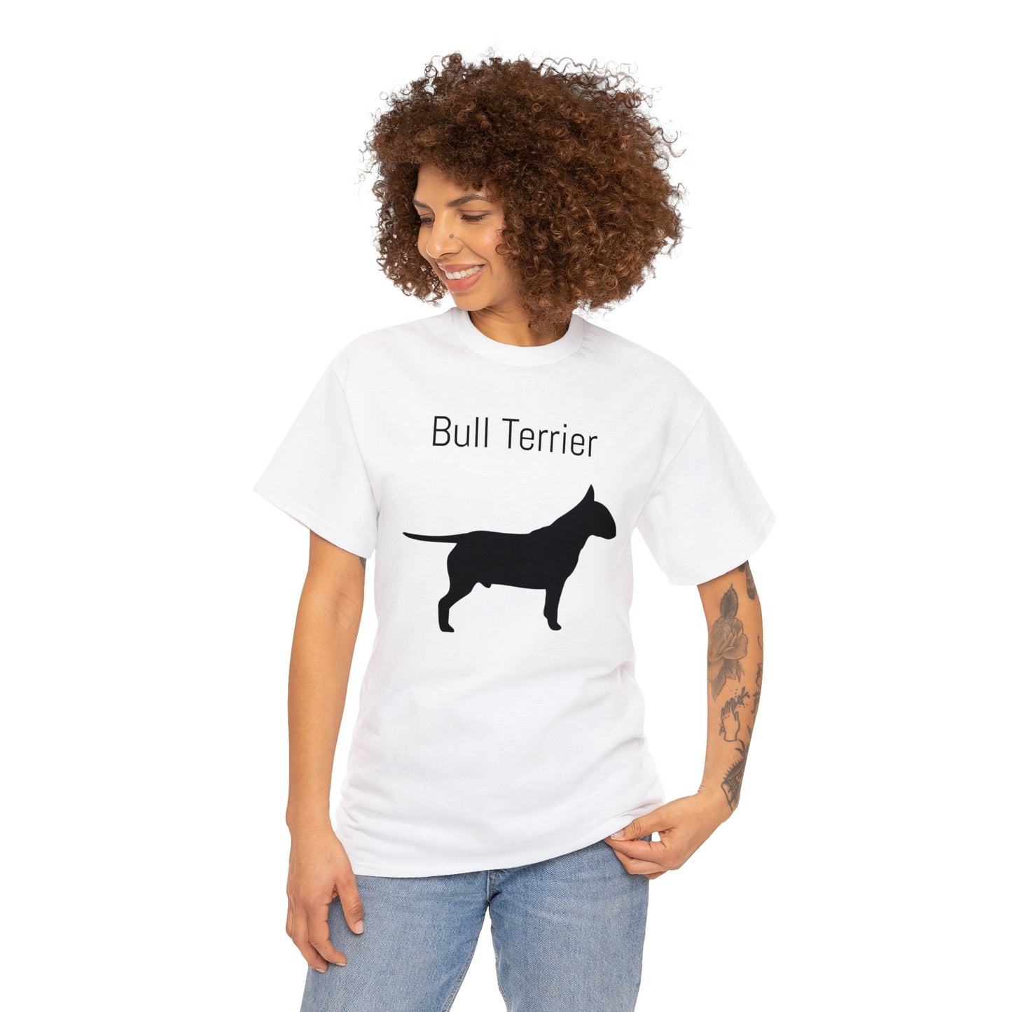 Bull Terrier T-Shirt, Bully Silhouette Tee