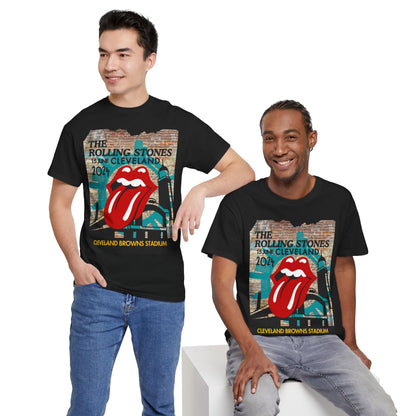 Rolling Stones T-Shirt Cleveland Concert Unisex Classic Fit