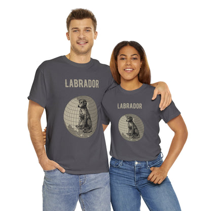 Labrador RetrieverT-Shirt, Old-World Map Tee