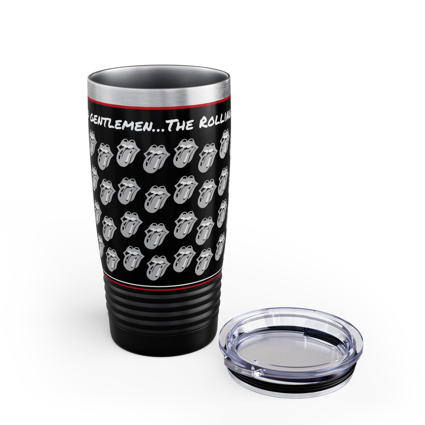 The Rolling Stones Ringneck Tumbler, 20oz Stainless Steel Glossy