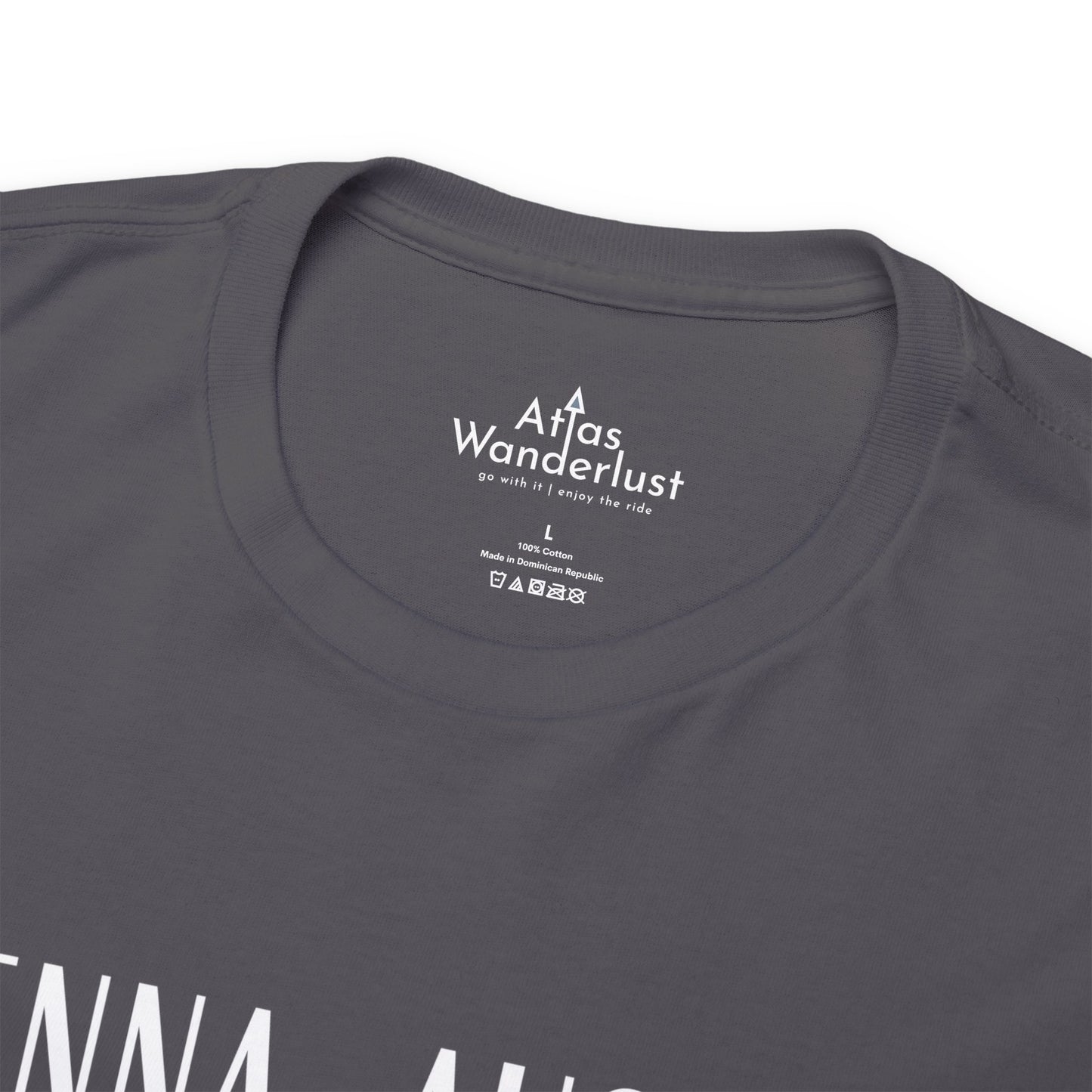 Vienna, Austria Coordinates T-Shirt, Modern Travel Tee