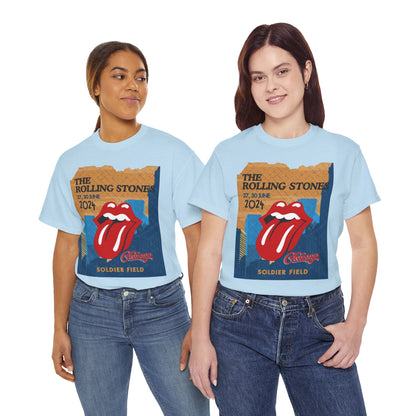 Rolling Stones T-Shirt Chicago Soldier Field Concert Unisex Classic Fit