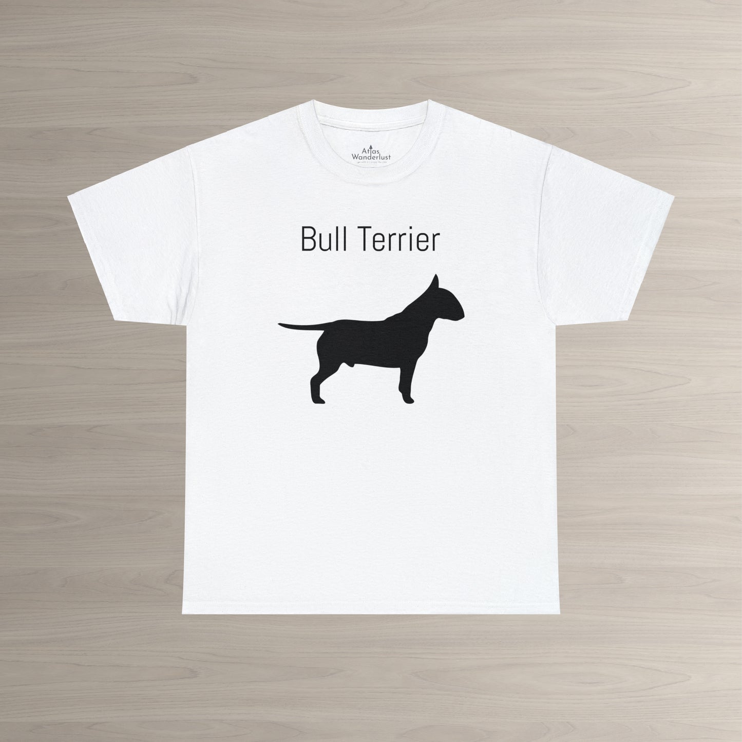 Bull Terrier T-Shirt, Bully Silhouette Tee