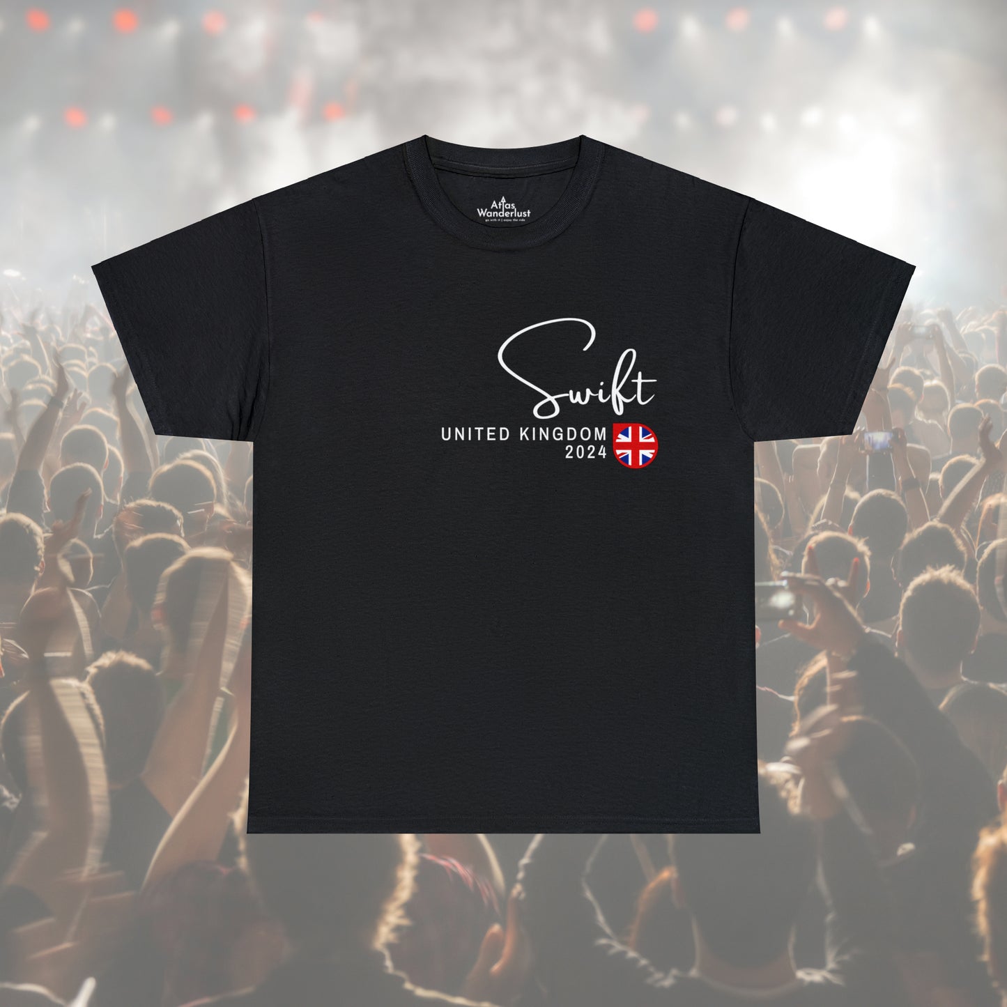 Swift Tour T-Shirt United Kingdom Concert Tee