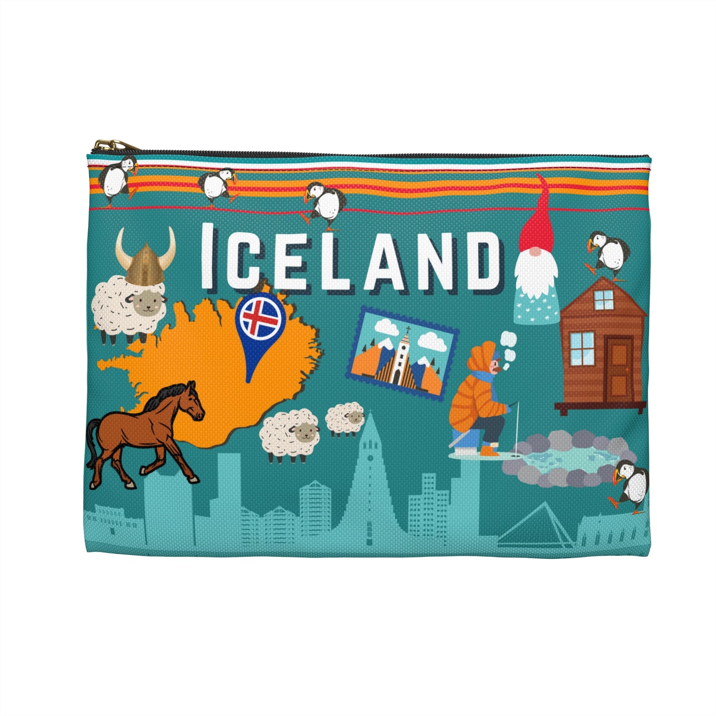Iceland Accessory Pouch