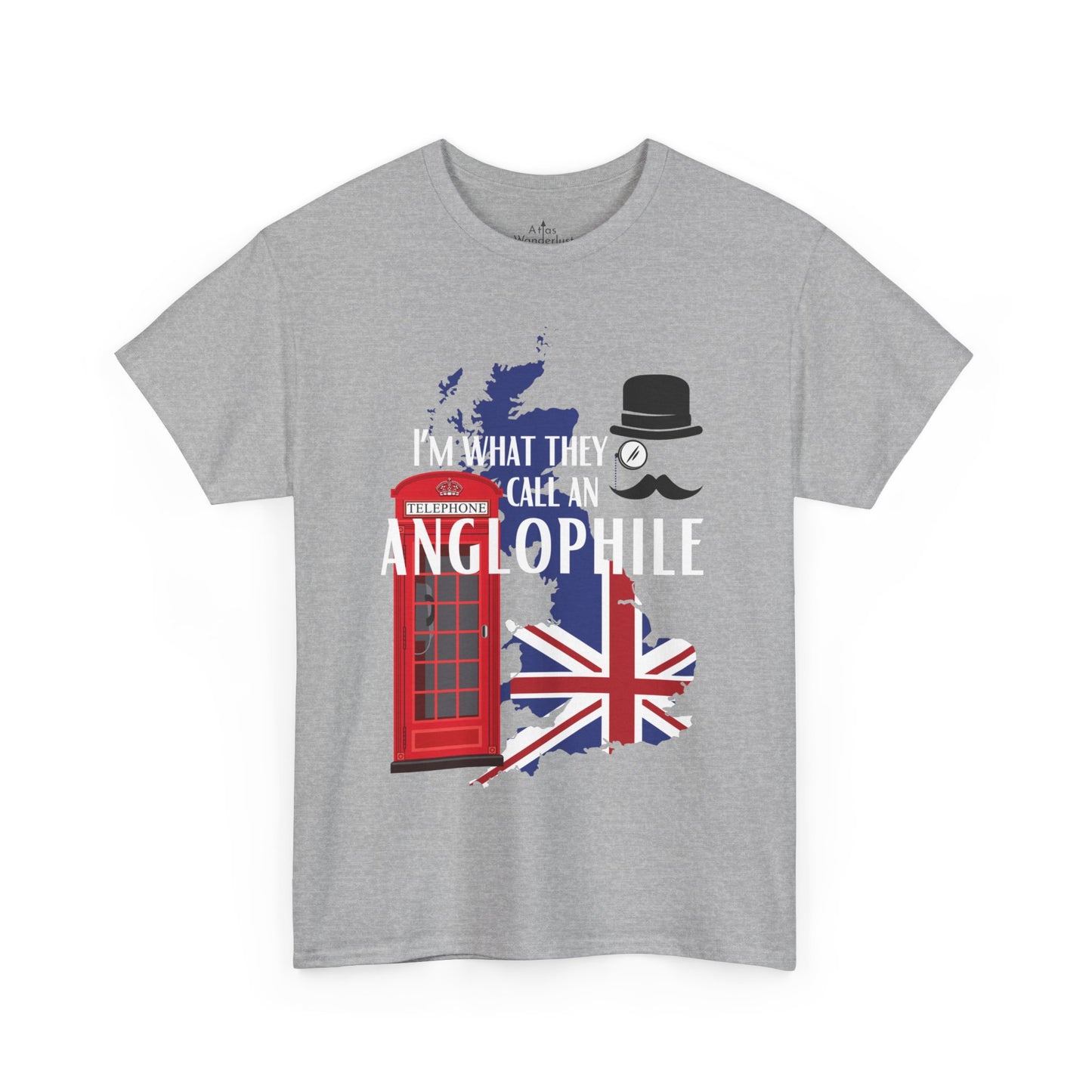 Anglophile Short Sleeve Shirt London England Unisex Classic Fit