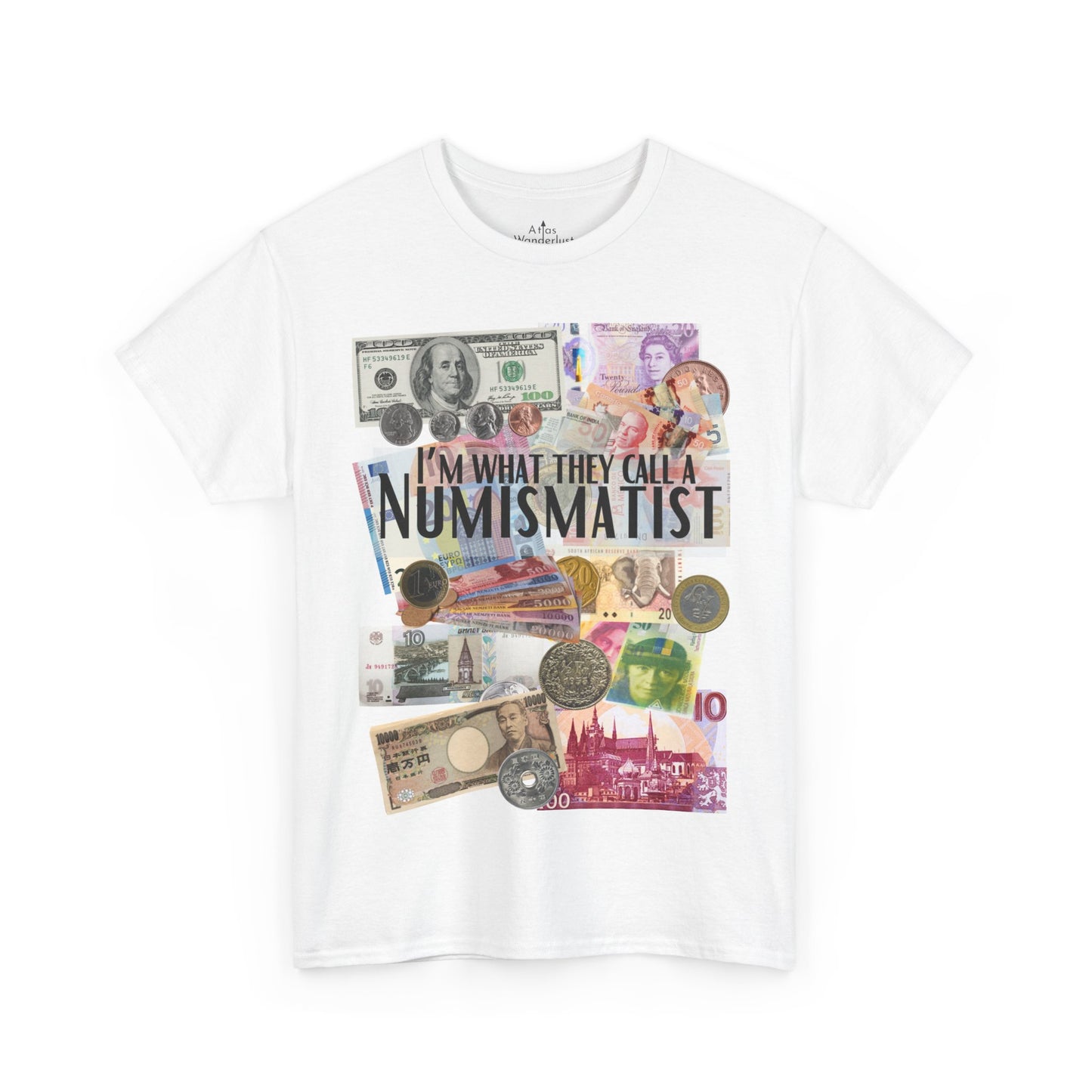 Numismatist T-Shirt Currency Coin Lover Unisex