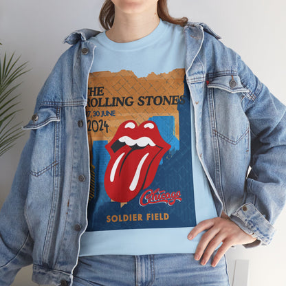 Rolling Stones T-Shirt Chicago Soldier Field Concert Unisex Classic Fit