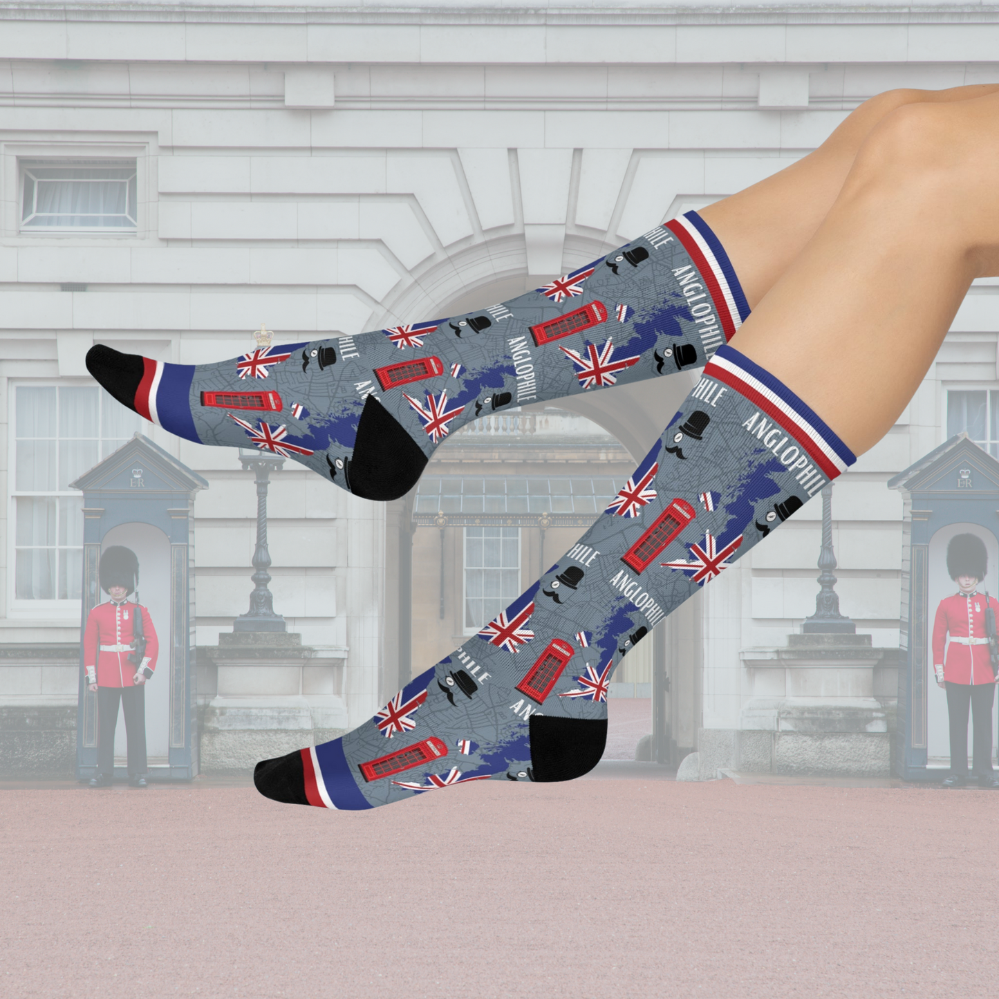 Anglophile Socks England British Flag Unisex One Size Original