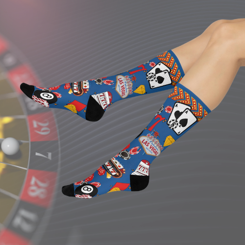 Casino socks cards gambling eight ball