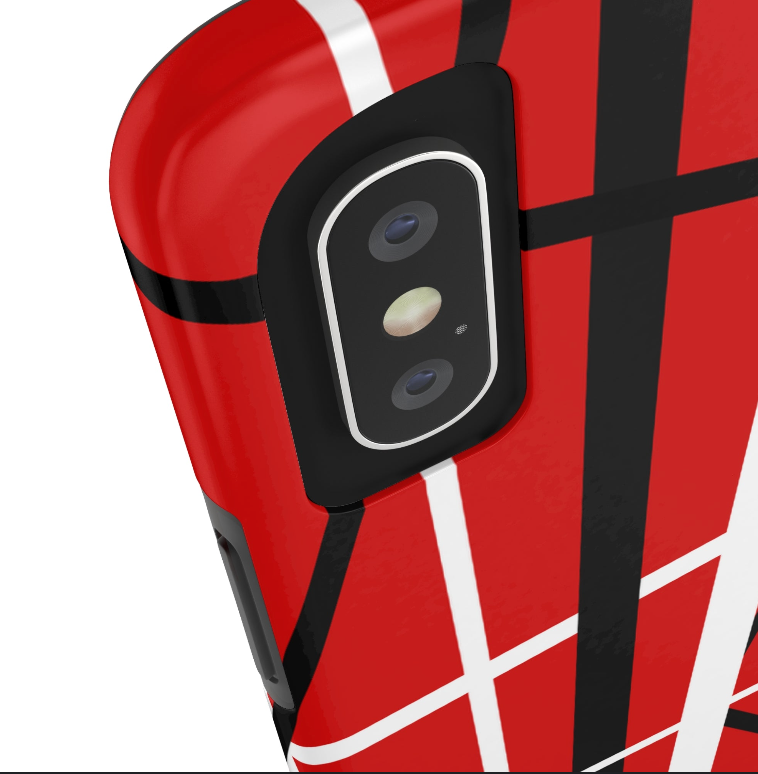 Van Stripes iPhone Case, Running with the Devil