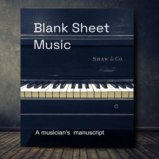 Blank Sheet Music Piano