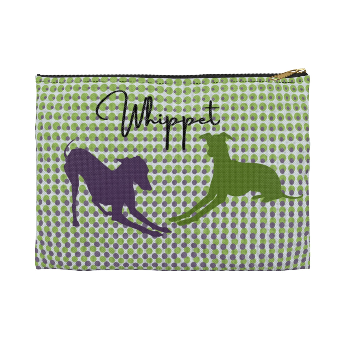 Whippet Travel Bag,  Trendy, Colorful Design - The Dapper Dogg