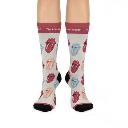 Rolling Stones Socks Some Girls Unisex Adult Stretchy Mid Calf Original
