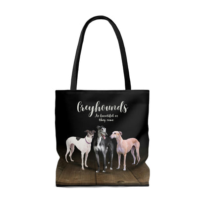 Greyhound Tote Bag, Trendy, Modern, and Practical Bag - The Dapper Dogg
