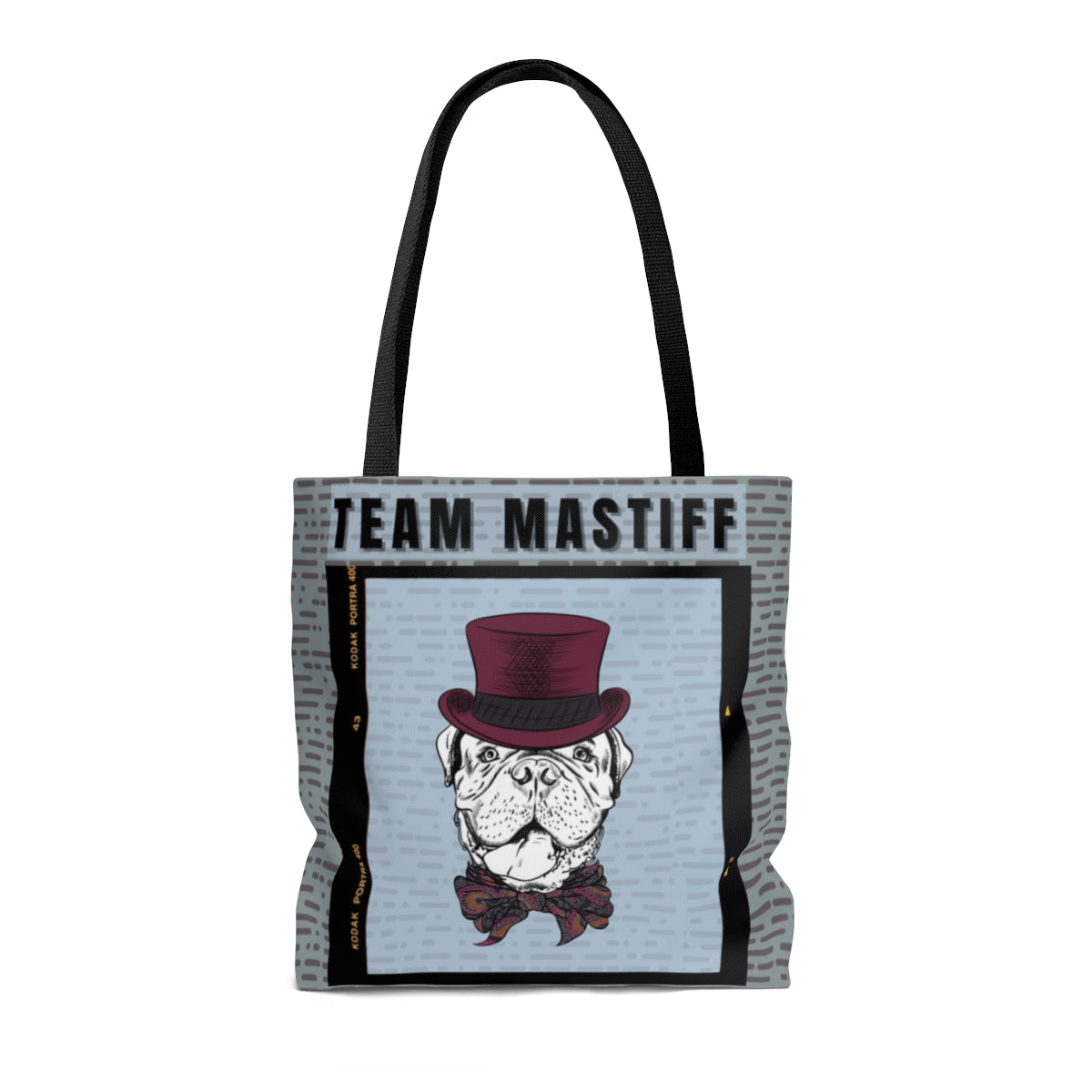 Mastiff Tote Bag, 3 sizes, Vintage, Steampunk - The Dapper Dogg