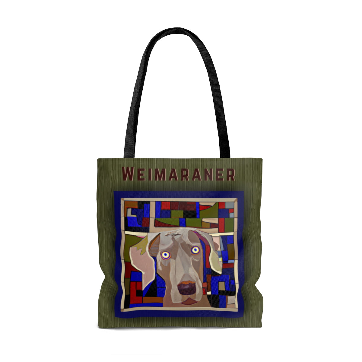 Weimaraner Tote Bag, Retro Bag for Weime Lovers - The Dapper Dogg