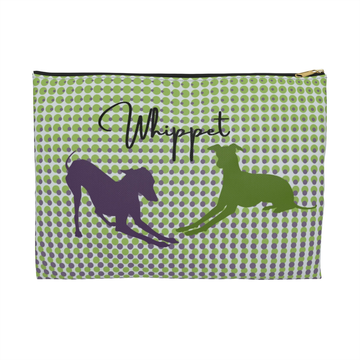 Whippet Travel Bag,  Trendy, Colorful Design - The Dapper Dogg