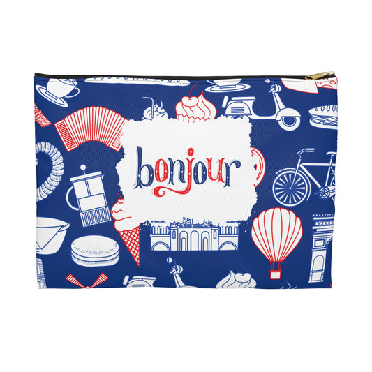 French Accessory Pouch, Bonjour Bag